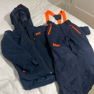 Boys Helly Hansen No Limits Ski Bibs and Coat